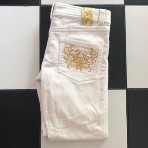 B10 Girls CAPRI beige pants